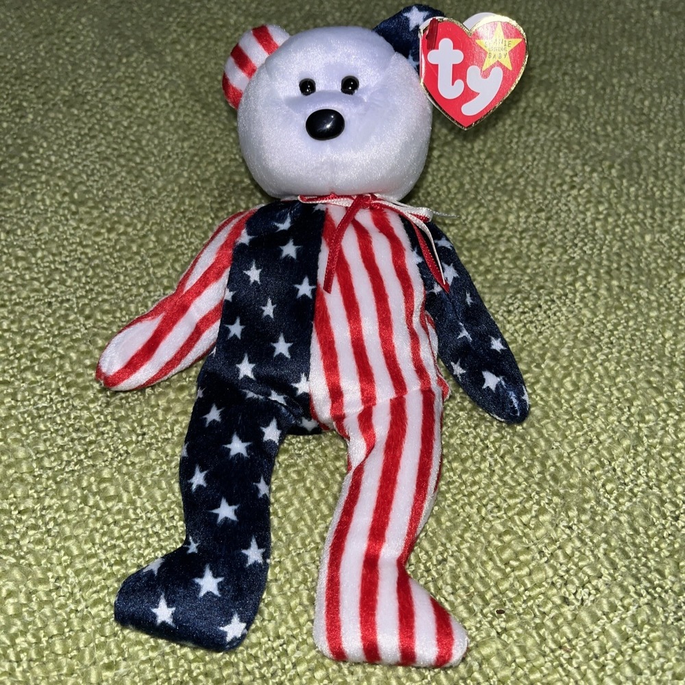 Ty Beanie Baby - 1999 Spangle in mint‎ condition with Rare Golden tag